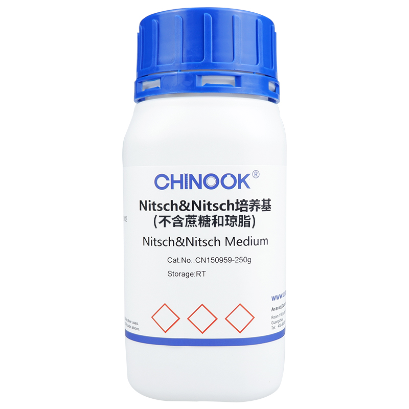 Nitsch&Nitsch培养基(不含蔗糖和琼脂)