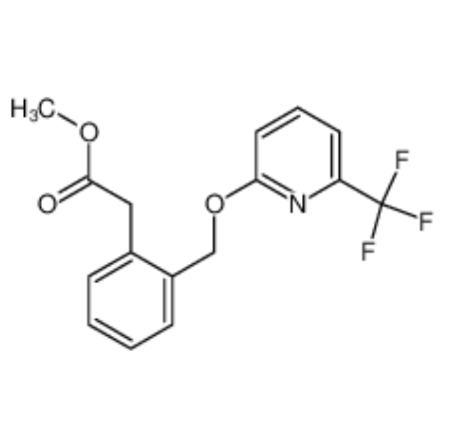 2-(6-三氟甲基吡啶-2-基氧甲基)苯乙酸甲酯