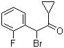 CAS 登录号：204205-33-4, 2-溴-2-(2-氟苯基)-1-环丙基乙酮, 1-环丙基-2-溴-2-(2-氟苯基)乙酮