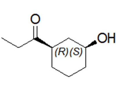 1-[(1R,3S)-3-羟基环己基]-1-丙酮）