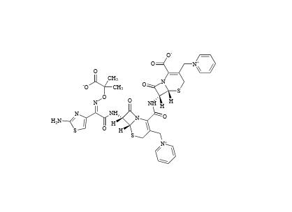 头孢他啶双母核