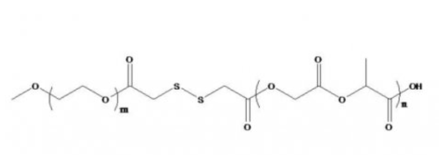 甲氧基聚乙二醇-SS-聚(D，L-丙交酯-co-乙交酯)共聚物