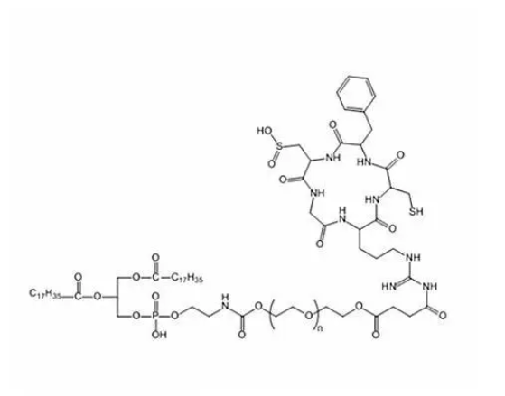 磷脂-聚乙二醇-靶向穿膜肽