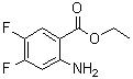 CAS 登录号：864293-36-7, 2-氨基-4,5-二氟苯甲酸乙酯