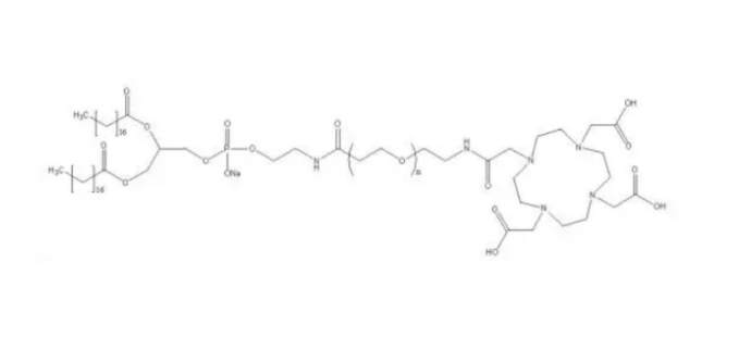 DSPE-PEG-DOTA 磷脂- 聚乙二醇-四氮杂环配体