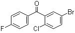 CAS # 915095-85-1, (5-Bromo-2-chlorophenyl)(4-fluorophenyl)methanone