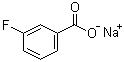 CAS 登录号：499-57-0, 3-氟苯甲酸钠