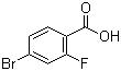 CAS 登录号：112704-79-7, 4-溴-2-氟苯甲酸