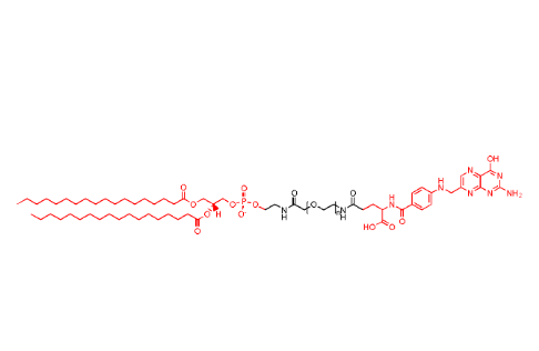 ?DSPE-PEG-叶酸 ?DSPE-PEG-FA 磷脂-聚乙二醇-叶酸