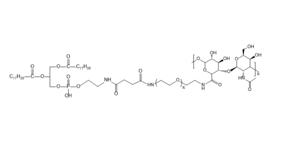 dspe-peg-ha 透明质酸修饰PEG化磷脂 DSPE-PEG2000-Hyaluronan