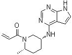 CAS 登录号：1792180-81-4, 1-[(2S,5R)-2-甲基-5-(7H-吡咯并[2,3-d]嘧啶-4-基氨基)-1-哌啶基]-2-丙烯-1-酮