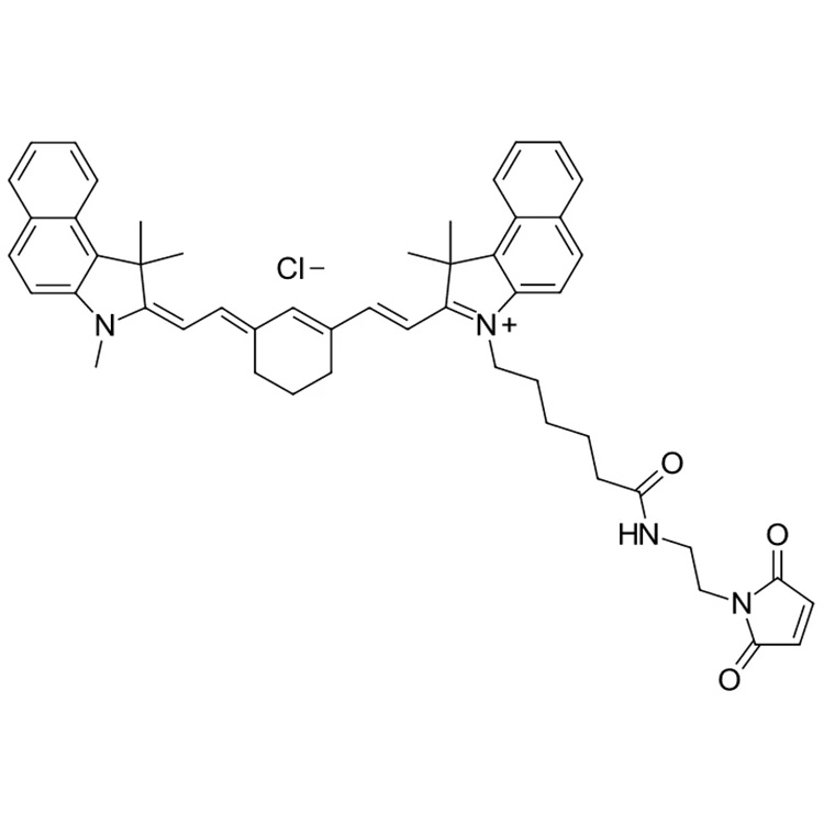 Cyanine7.5 maleimide，2270866-73-2，花青素Cy7.5马来酰亚胺