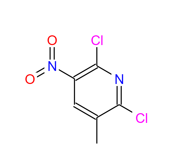 2,6-二氯-3-甲基-5-硝基吡啶