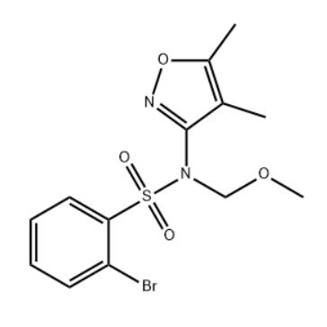 2-溴-N-(4,5-二甲基异恶唑-3-基)-N-(甲氧甲基)苯磺酰胺