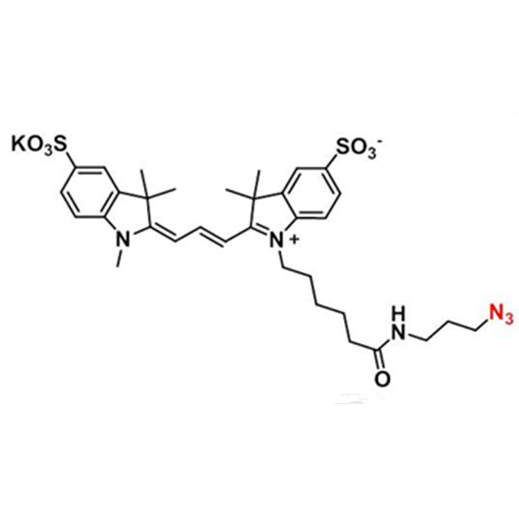 2322322-57-4，Sulfo-Cyanine3 azide，磺化-花青素CY3叠氮