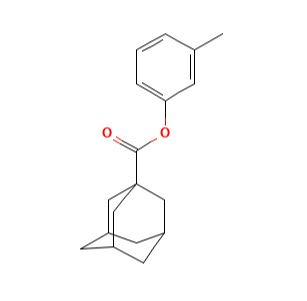间甲基苯酚金刚烷甲酸酯