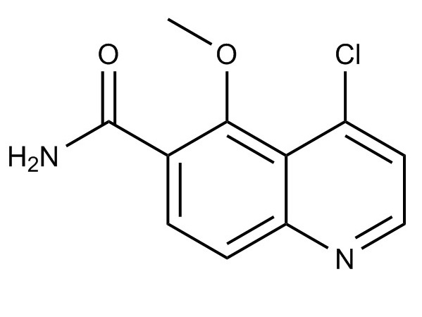 4-氯-5-甲氧基喹啉-6-甲酰胺