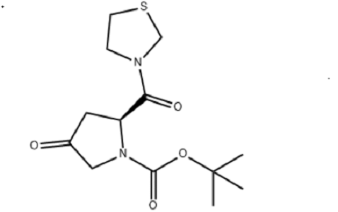 (2S)-4-氧代-2-(3-噻唑烷基羰基)-1-吡咯烷羧酸叔丁酯