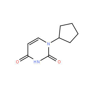 1-环戊基嘧啶-2,4(1H,3H)-二酮