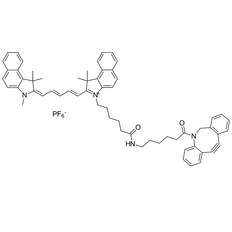 2643308-61-4，Cyanine5.5 DBCO，花青素CY5.5-二苯并环辛炔