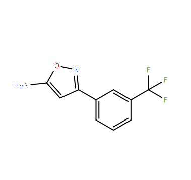 3-(3-(三氟甲基)苯基)异噁唑-5-胺