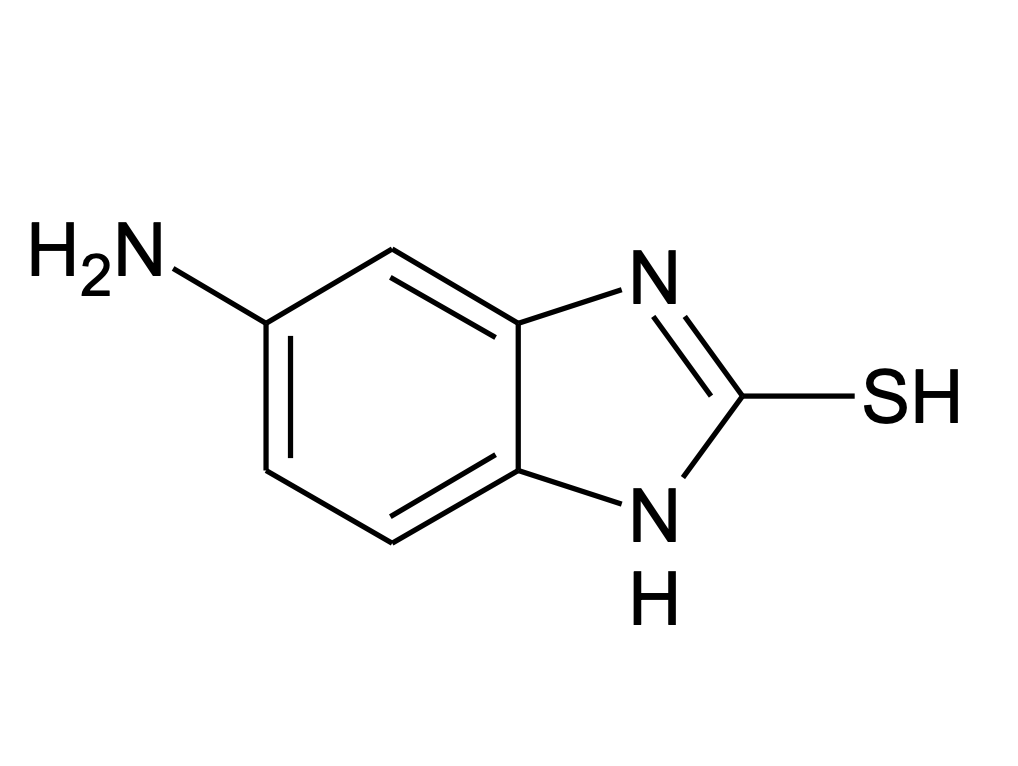 艾普拉唑中间体 5-氨基-2-巯基苯并咪唑 