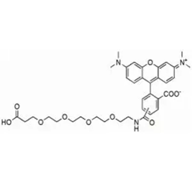 TAMRA-PEG4-acid，1909223-02-4，四甲基罗丹明-四聚乙二醇-羧酸