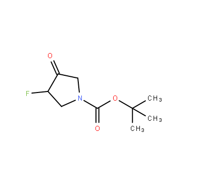 N-BOC-3-氟-4-氧代吡咯烷