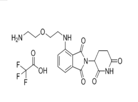 Thalidomide-4-NH-PEG1-NH2 TFA