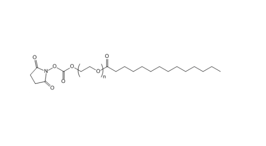 琥珀酰亚胺酯-聚乙二醇-肉豆蔻酸 SC-PEG-MTA