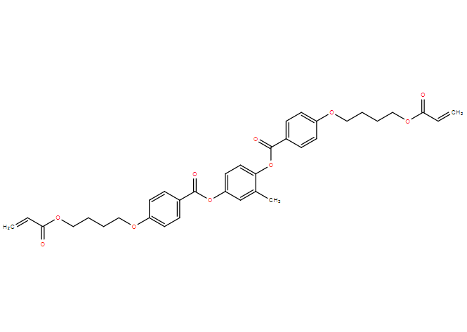 2-甲基-1,4-亚苯基 双(4-(4-(丙烯酰氧基)丁氧基)苯甲酸酯)