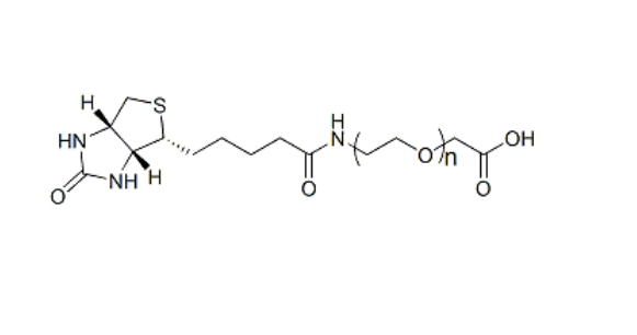 α-生物素-ω-羧基聚乙二醇 Biotin-PEG-COOH