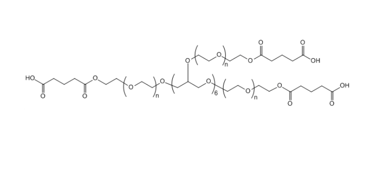 八臂聚乙二醇戊二酸 8-ArmPEG-GA