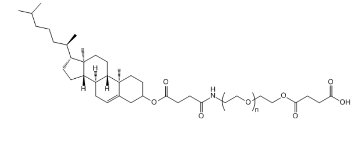 CLS-PEG-SA 胆固醇-聚乙二醇-丁二酸