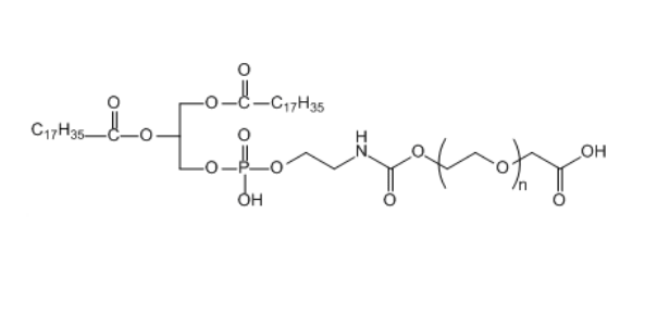 DSPE-PEG-COOH 二硬脂酰基磷脂酰乙醇胺-聚乙二醇-羧基