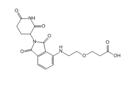 泊马度胺-一聚乙二醇-丙酸 2139348-60-8 Pomalidomide-PEG1-COOH