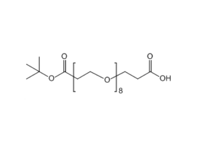 羧基-八聚乙二醇-丙酸叔丁酯 COOH-PEG8-OtBu