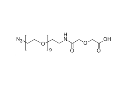 2-((Azido-PEG9-carbamoyl)methoxy)acetic acid