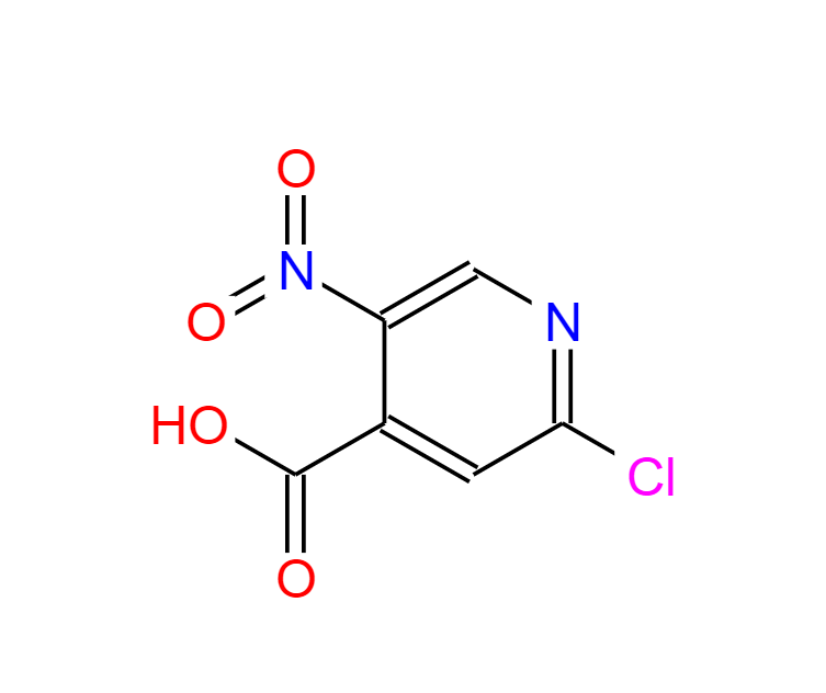 2-氯-5-硝基异烟酸