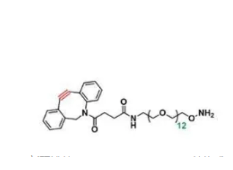 二苯并环辛炔-十二聚乙二醇-O-氨基  DBCO-PEG12-O-NH2/amine