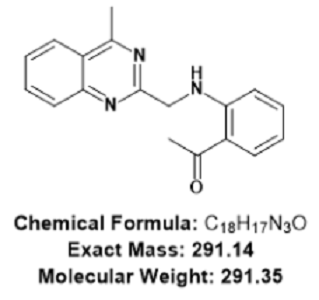 利格列汀杂质5（1-(2-(((4-甲基喹唑啉-2-基)甲基)氨基)苯基)乙基-1-酮）