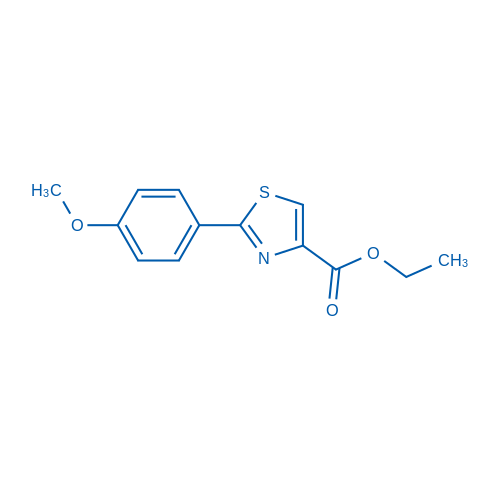 2-(4-甲氧基苯基)-噻唑-4-羧酸乙酯（CAS：57677-79-9）