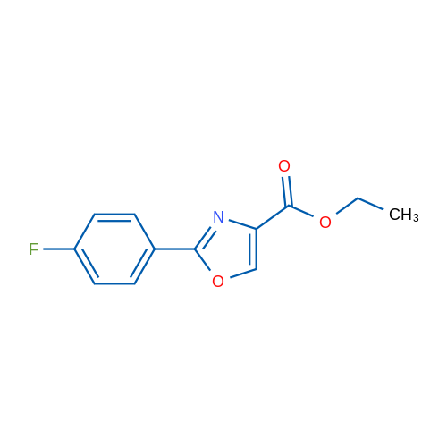 2-(4-氟苯基)-噁唑-4-羧酸乙酯（CAS：132089-42-0）