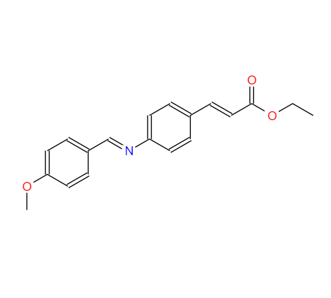 4-[(4-甲氧基苯亚甲基)氨基]肉桂酸乙酯