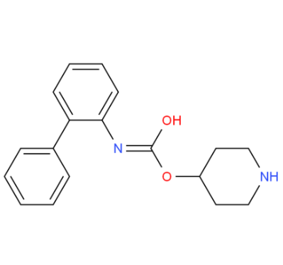 哌啶-4-基 [1,1-联苯]-2-氨基甲酸酯