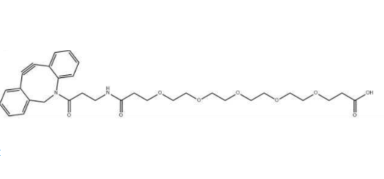 二苯并环辛炔-五聚乙二醇-羧酸  DBCO-PEG5-acid