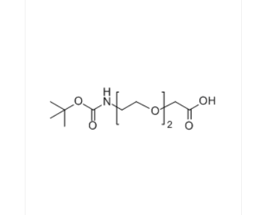 Boc-NH-PEG2-CH2COOH 108466-89-3 叔丁氧羰基二聚乙二醇乙酸