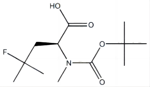 (S)-2-((叔丁氧基羰基)(甲基)氨基)-4-氟-4-甲基戊酸