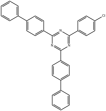 2,4-二([1,1'-联苯]-4-基)-6-(4-氯苯基)-1,3,5-三嗪 