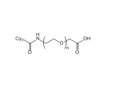 Cy3-PEG-COOH Cy3-聚乙二醇-羧基 Cy3-PEG-Acid